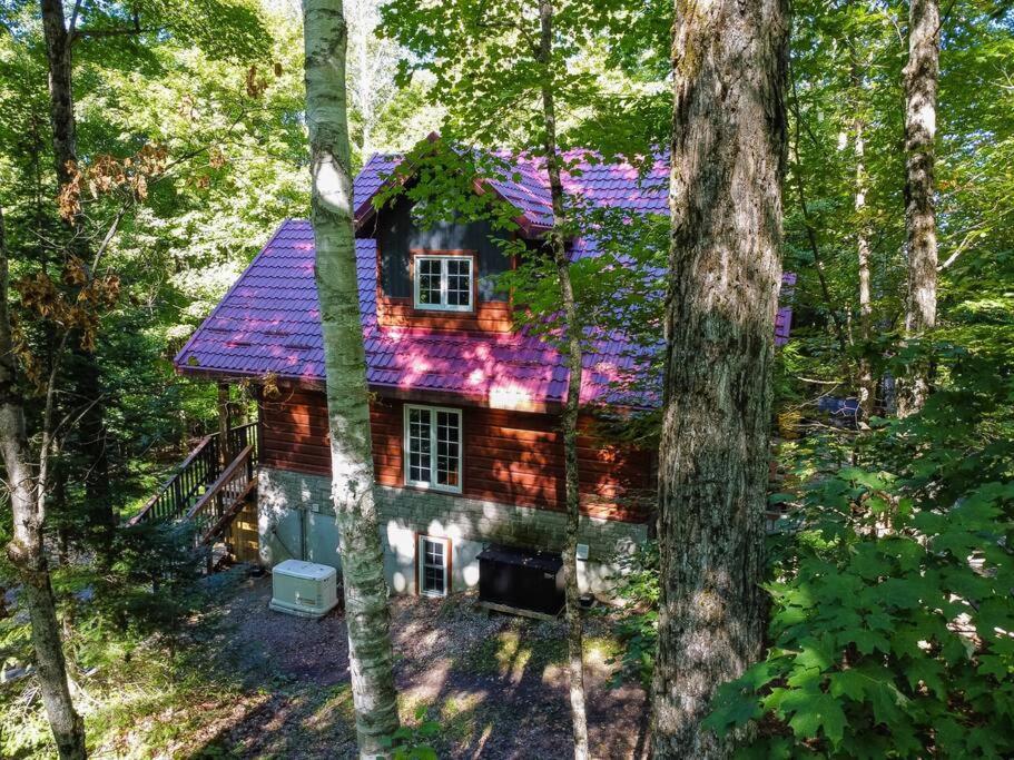 Dingle Run Lodge At Sir Sam'S Haliburton Exterior foto