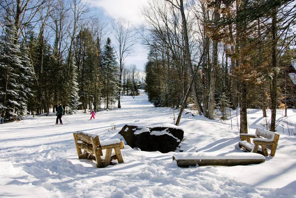 Dingle Run Lodge At Sir Sam'S Haliburton Exterior foto